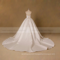 Bridal gown very long tail wedding dress